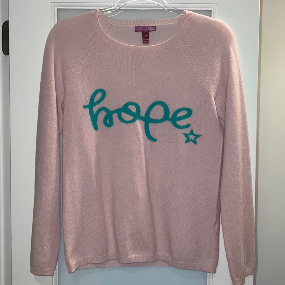 AQUA Girls Cashmere sweater
